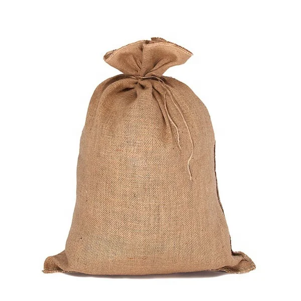 Wholesale Burlap Rice Bags Jute Gunny Bag 50kg Burlap Sacks India Food Grade Jute Bag In India
