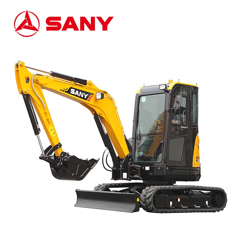 Sany Landscaping Materials Handling Farming Mini Excavator 0.8Ton 1.2Ton 1.5 Ton 3 Ton 4 Ton Digger Excavator