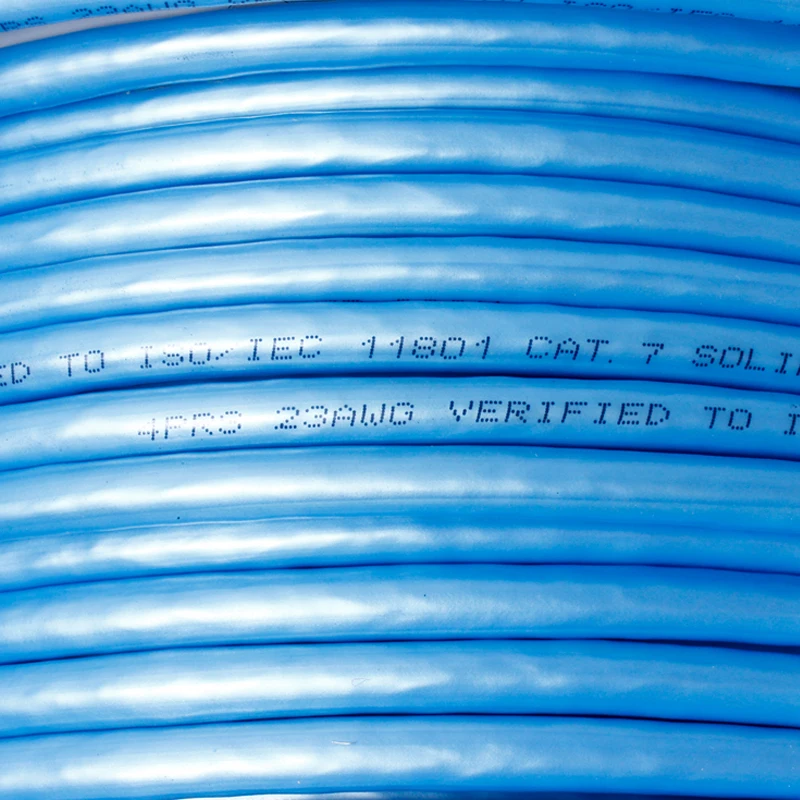 Производитель Sftp 100% Чистая медь проходит через сеть Ethernet Cat 7 Cat7 кабель 305 м цена в