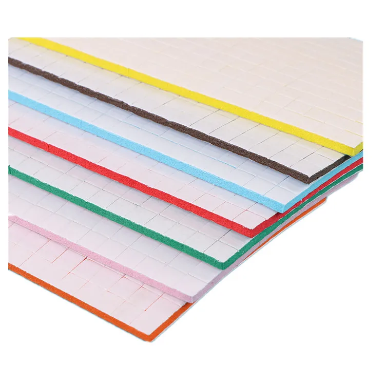 Multi purpose handmade customized Water Activated Waterproof easily tear acrylic adhesive mini little squares eva tape