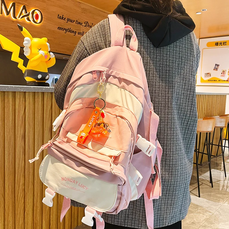 Baimao genuine cartoon sheep baa baa oil quicksand bottle key chain  girl cute trendy car liquid key chain bag pendant