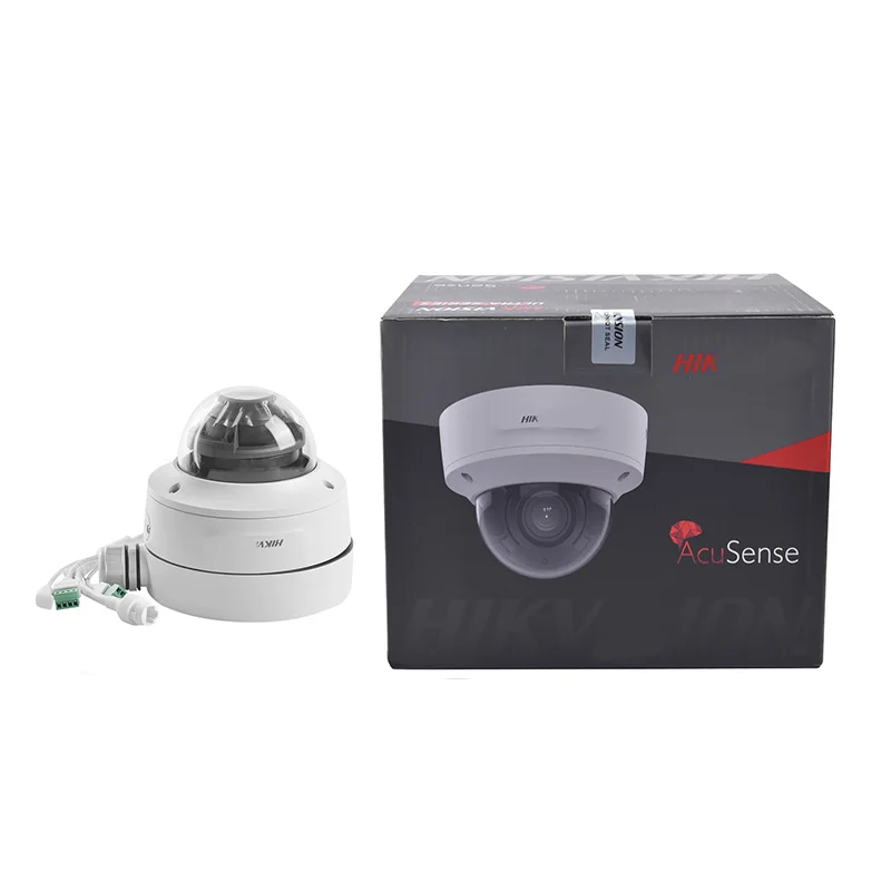 Human/vehicle Detection DS-2CD3756G2T-IZS HIK AcuSense 5MP Varifocal face detection 3D DNR Dome Network Camera ip camera outdoor