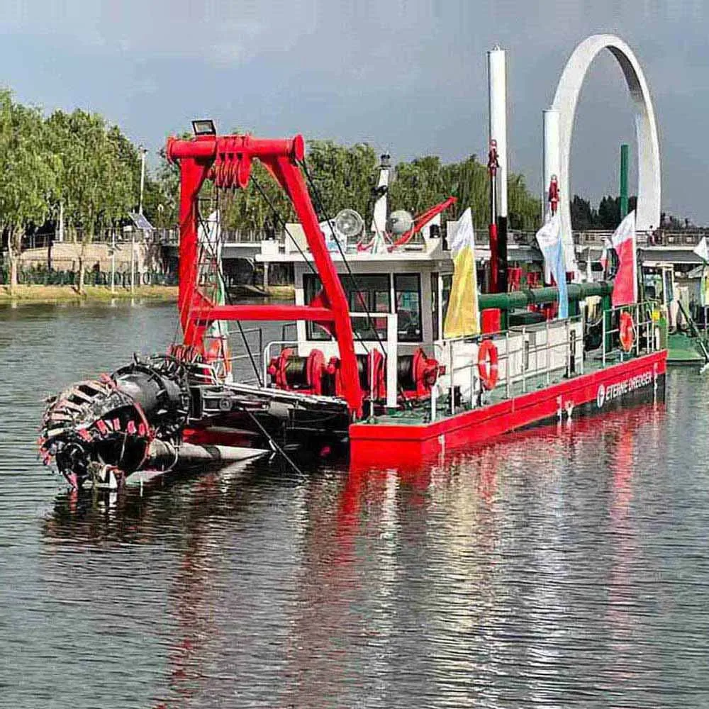 Simple Sand Dredger Suction Dredger Mud Mine River Marine Hydraulic with Agitator Cutter Submersible Slurry Pump