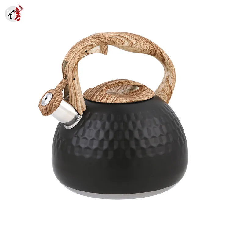 Realwin Fast to Boil Kitchen 3 Liter tea kettle Stainless Steel Whistling Hot Water Kettle