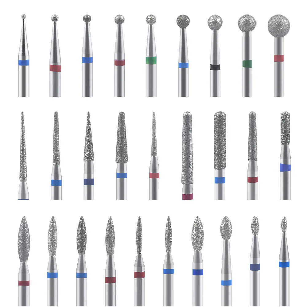 Tungsten Steel Milling Cutter Manicure Nail Drill Bits Pedicure Cuticle Clean Tools for Manicure