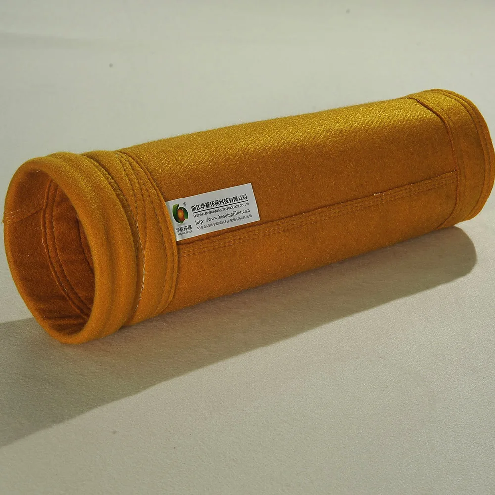 good quality P84 high temperature industrial nonwoven needle punched dust filter fabrics