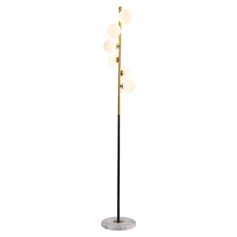 High Quality Hotel Villa Bedroom Bedside Standing Light Giraffe Glass LED Floor Lamp