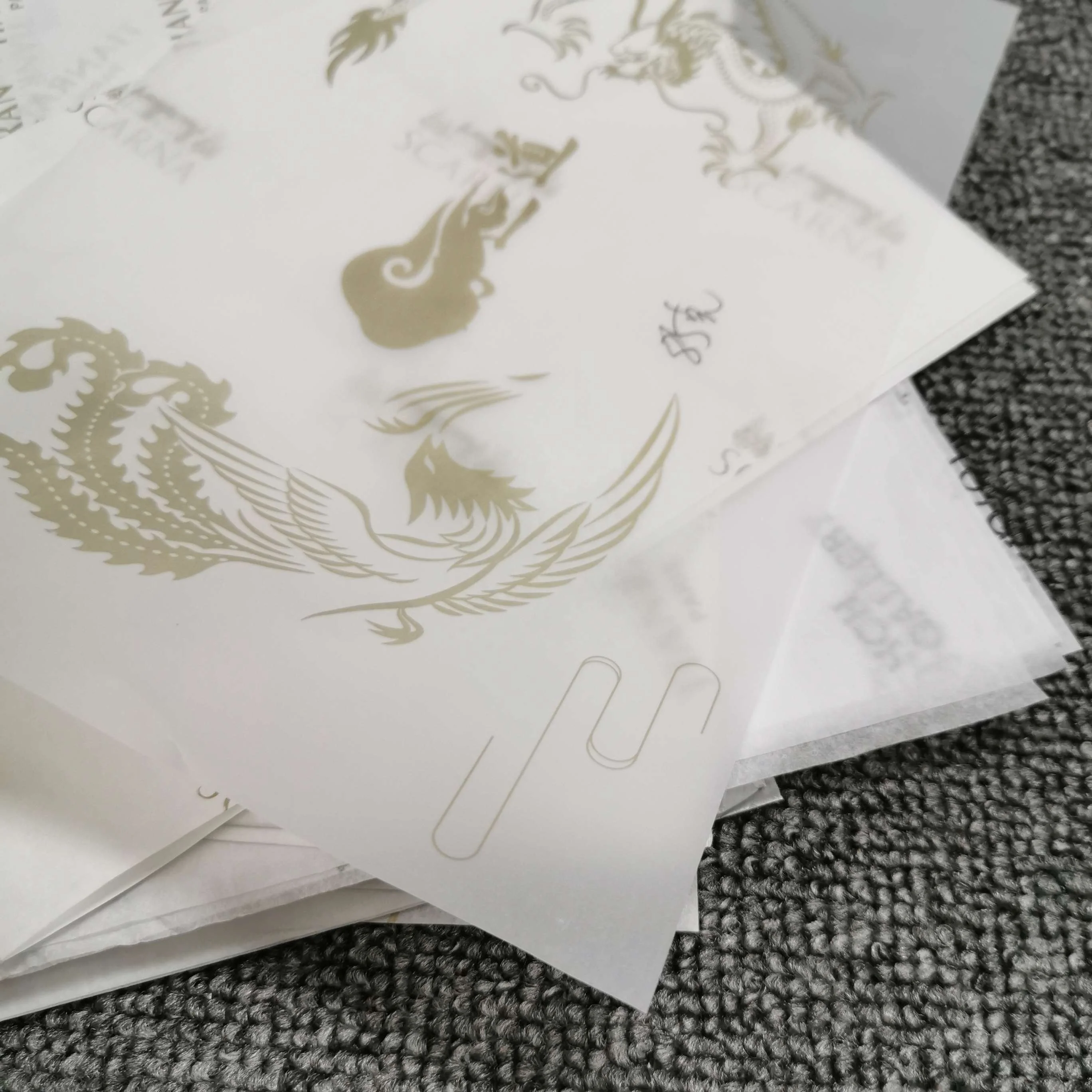 Flower Matte surface Transparent Packaging Material Papers Bouquet Florist Supplies Gift Wrapping Paper