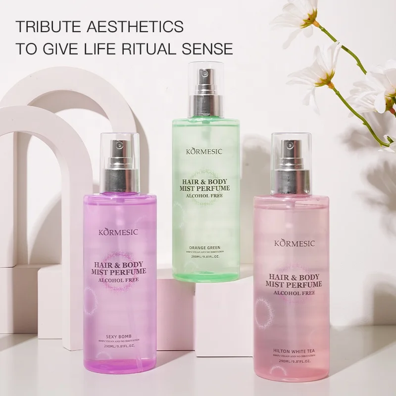KORMESIC Oem частный бренд 9 81 Fl.oz. 290 мл Аромат туман Тела Туман для