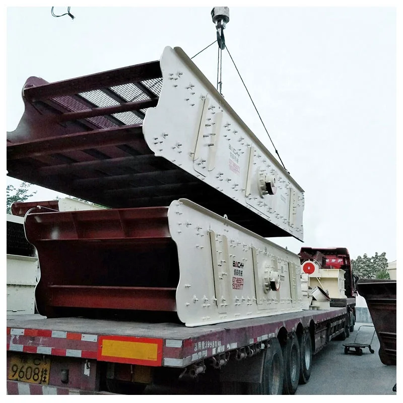 Large Capacity Gravel Sieving Probability Vibrating Sieve Sand Screening Machines liner vibrating screener for copper ore