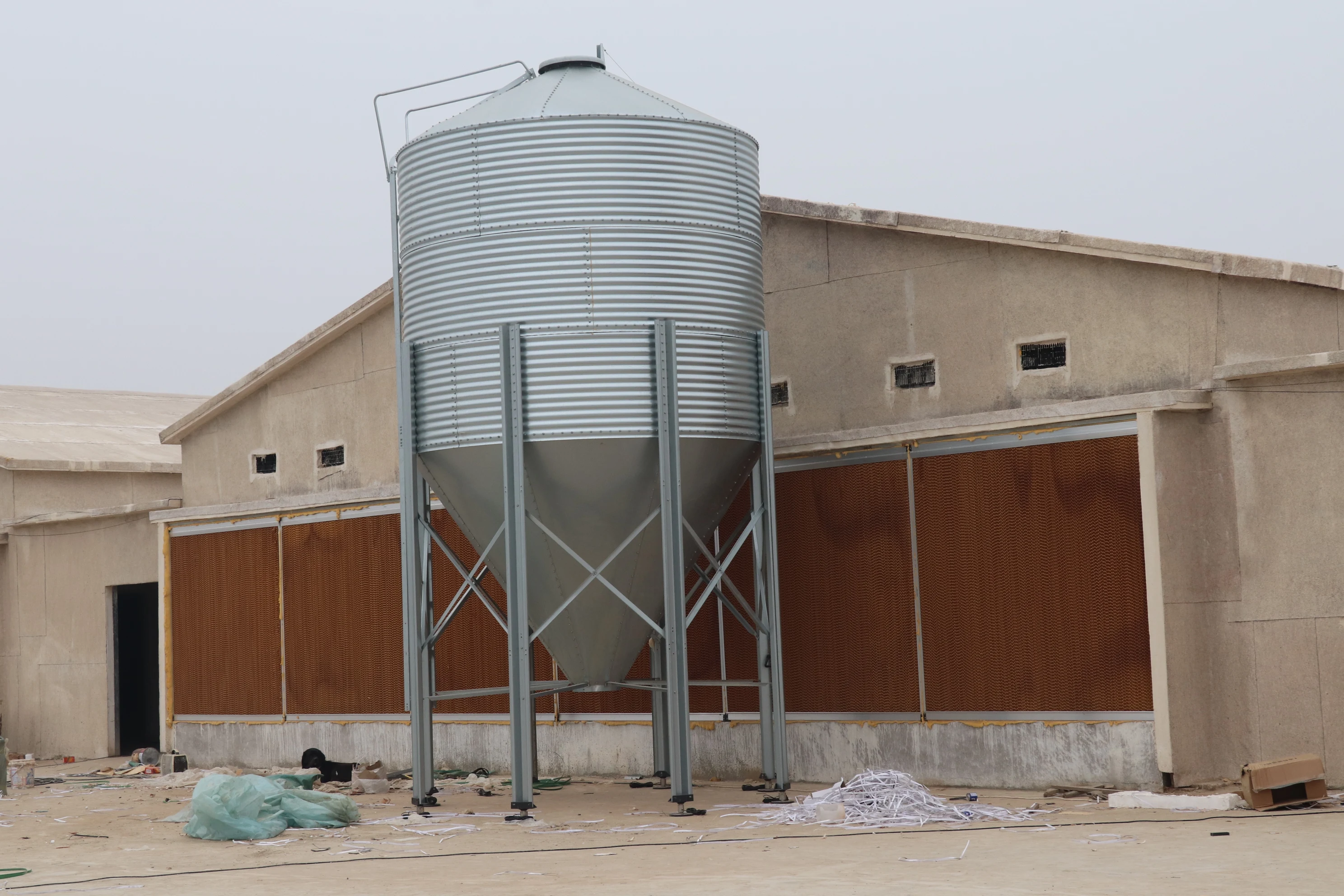 hen farm breeding automatic laying chicken cage system