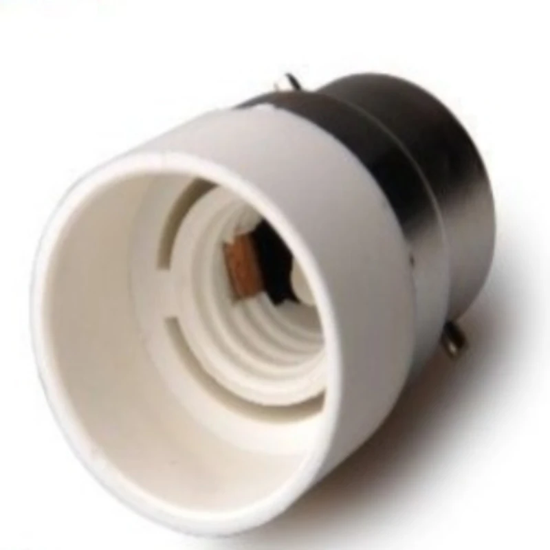 Cassette Lamp Holder Copper Plastic B22 to E14 Light Holder Fittings Socket Converter B22 SAA Lighting Accessory