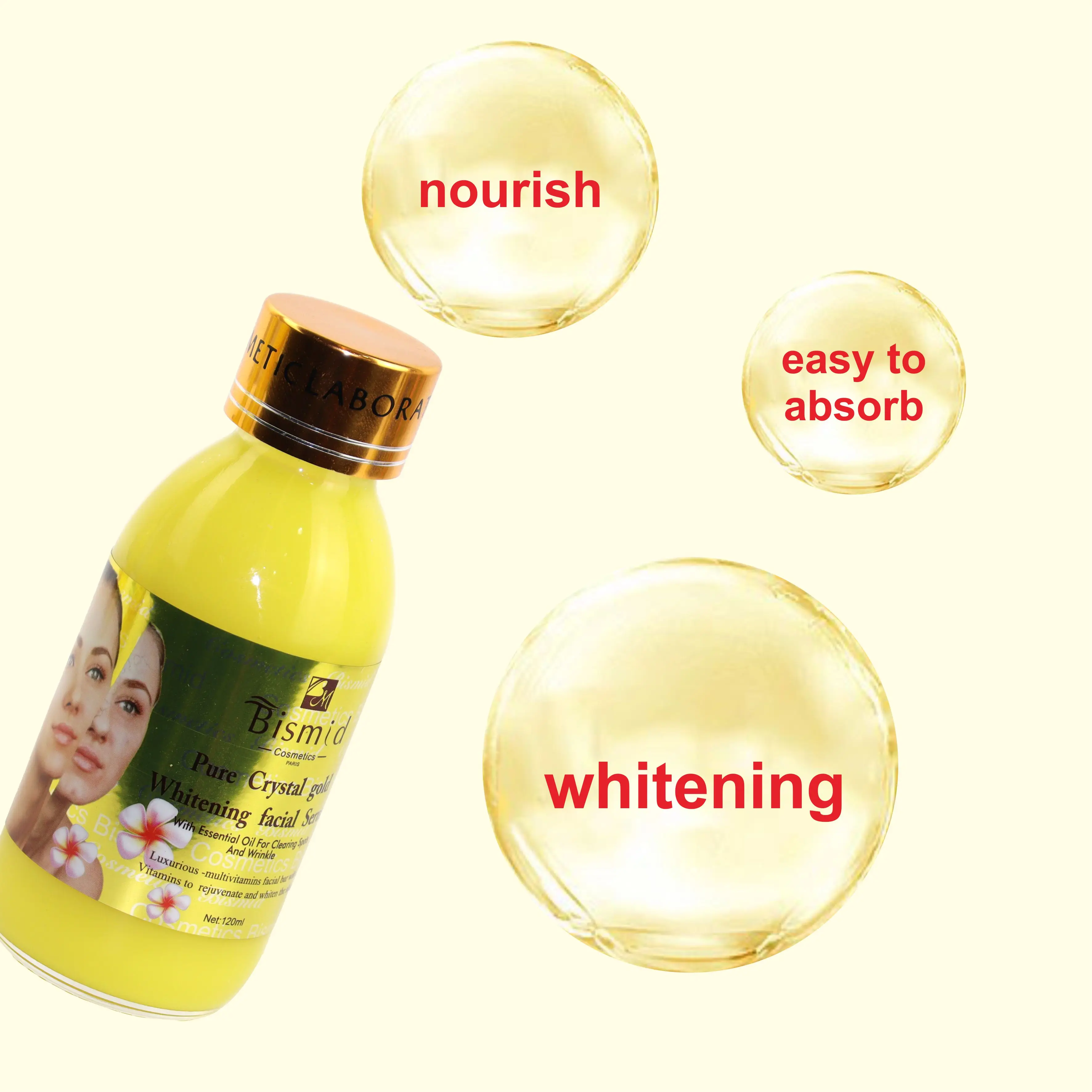 Spot Remover Whitening  Beauty Skin Care GIGA WHITE ILLUMINATING SERUM and Pure Crystal gold Whitening facial Serum