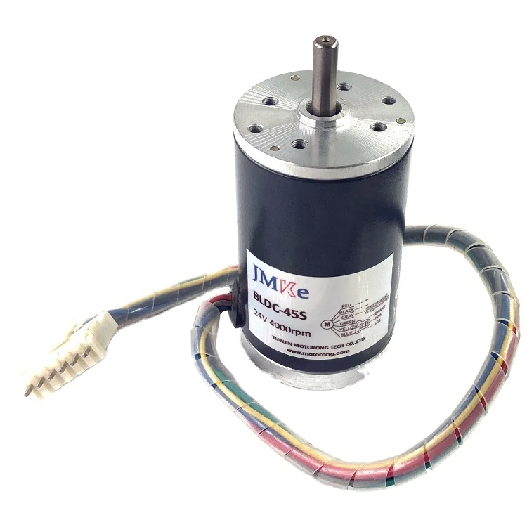 JMKE High torque dia 45mm Dental Brushless Micro 24V BLDC DC Motor 3000rpm