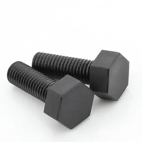 M16 Full Thread 12 Black Oxide Din 933 Stainless Steel Hex Head Bolt