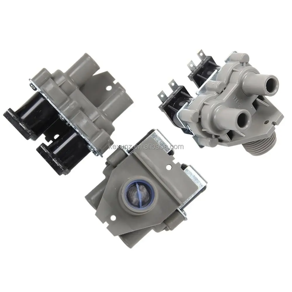 for SANYO Washing Machine FCS360U FCS360U1 Universal Single Double Head Electric Water Inlet Solenoid Valve Washer Parts