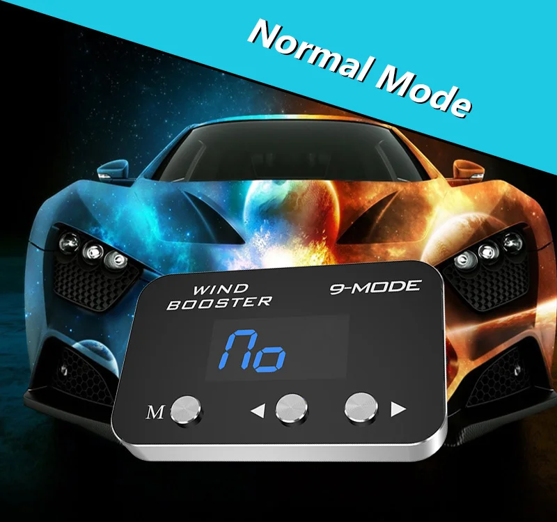  2017 DTE Power Pedal Box Chip Tuning Windbooster 9 MODE Throttle Controller for Toyota Hilux