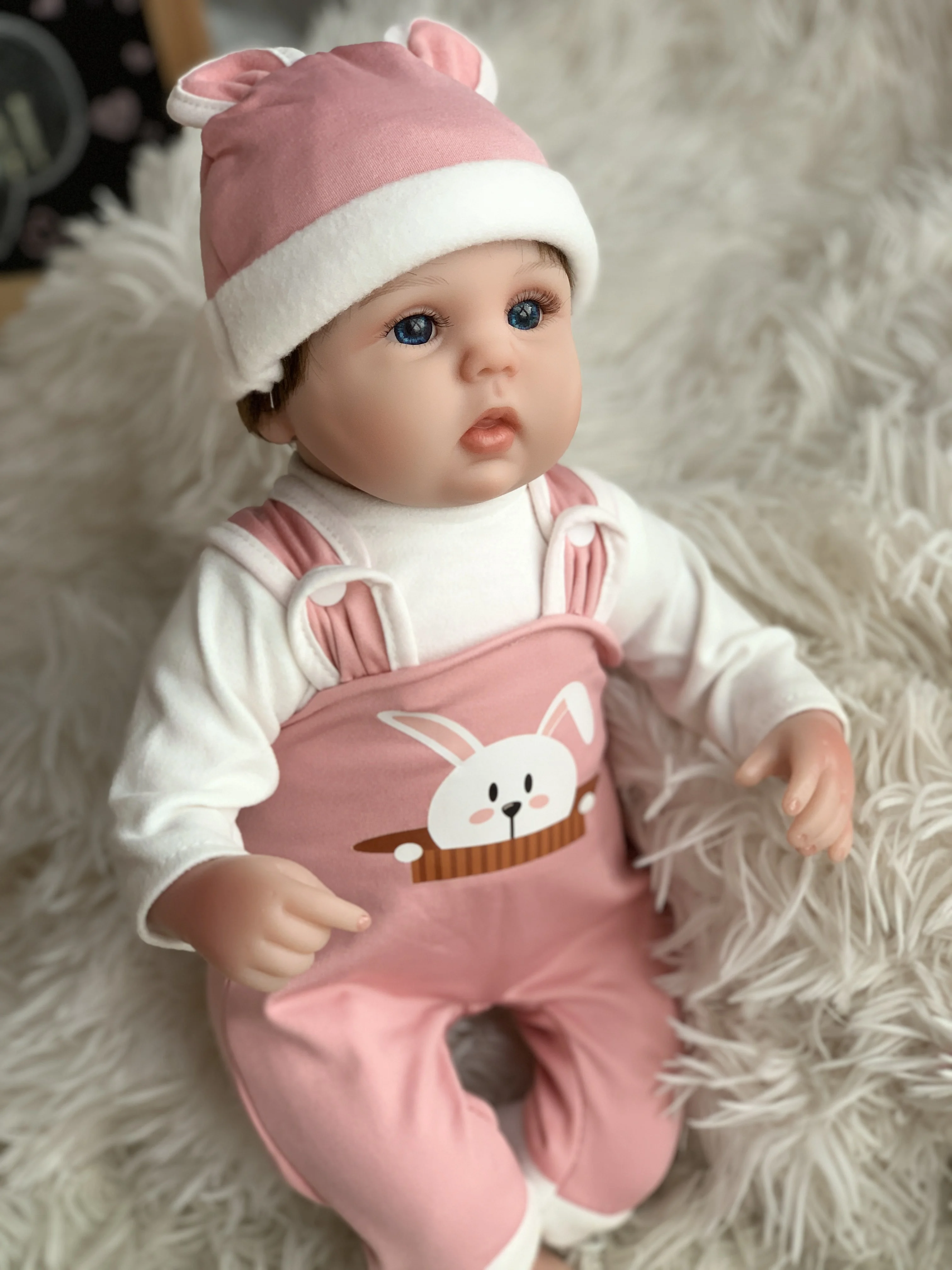Walking Lovely Valentines 2024 Dummy Pacifier Munecas Para Adultos Morena Top Mature Ladybug Unpainted Skin Reborn Doll
