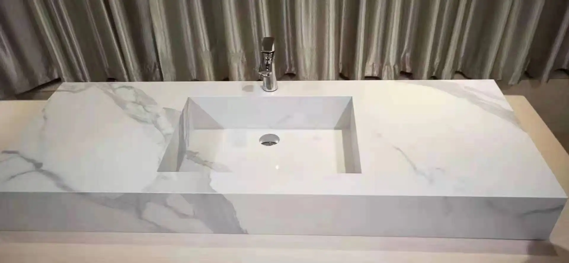 Commercial Hotel Furniture Bath Basin Cabinet Bathroom Vanity Unit