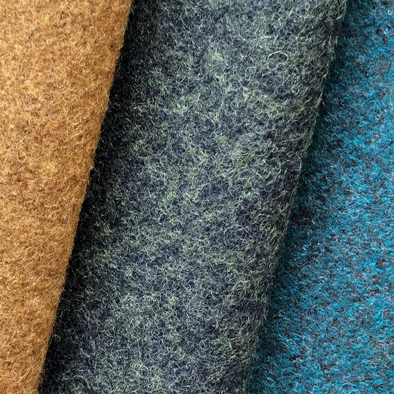 Luxury Vintage Style Wool Upholstery Fabric for Office Furniture