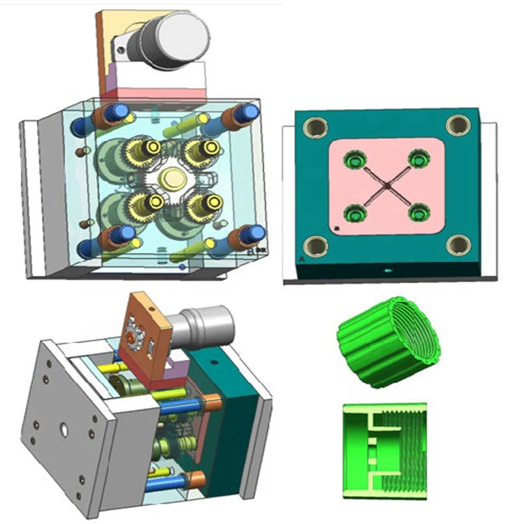 precision injection mold maker die casting mould parts
