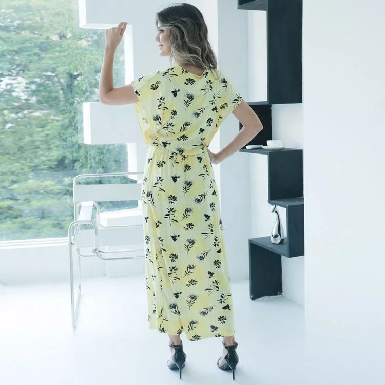 Amazon Supplier Plus Size Women Sleepwear Sexy Dresses Print Summer Logo Nightgown Soft Sleepwear Cotton Women Pajama