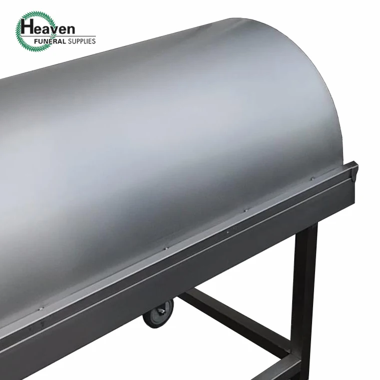 Corpse Cart Funeral Supplies Heavy Duty Mortuary Trolley Autopsy Cart with Cover