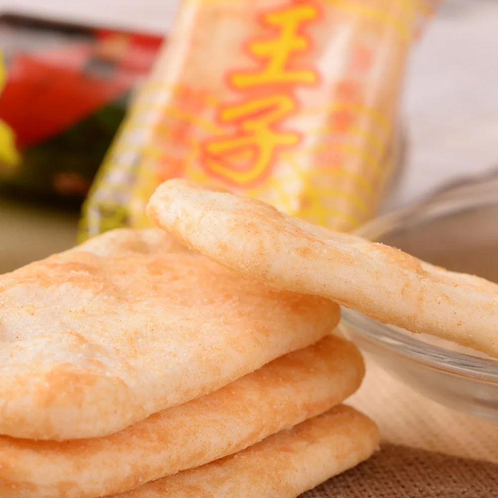 Strip Sweet & Salty Rice Cracker Breakfast Puffed Baked Biscuits Best Price
