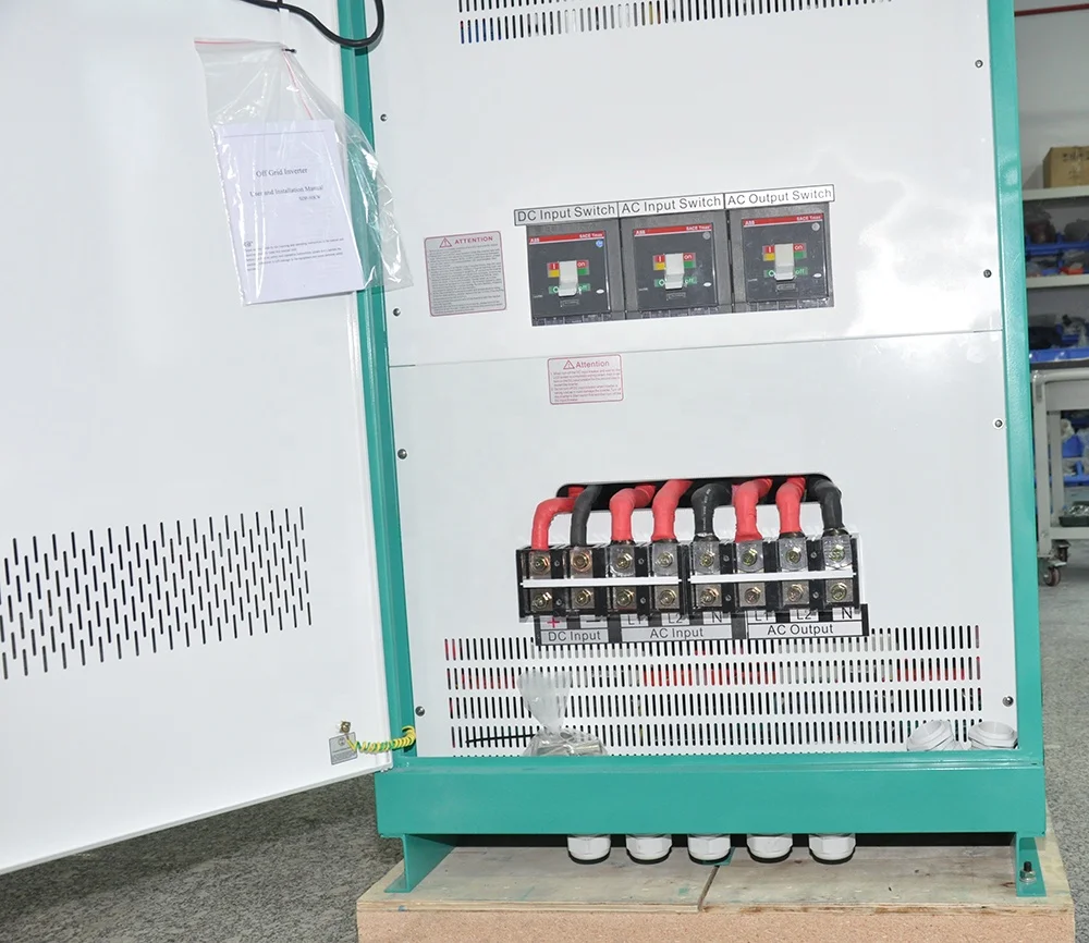 Hybrid solar energy system 80KW DC/AC Inverter off Grid single Phase 120/240V split-phase Inverter