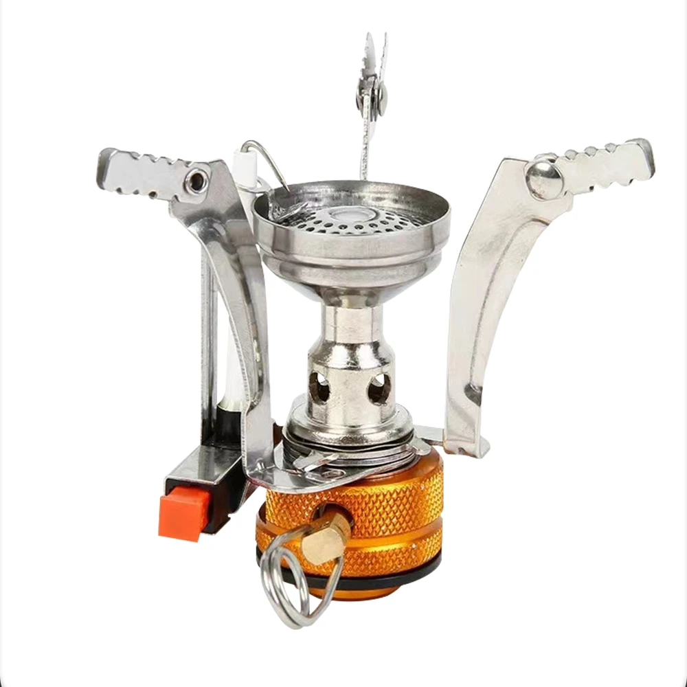 Camping Stove Portable Lighter Gas Stove Tourist Equipment For Picnic Camping Gas Stove with Adjustable Fire