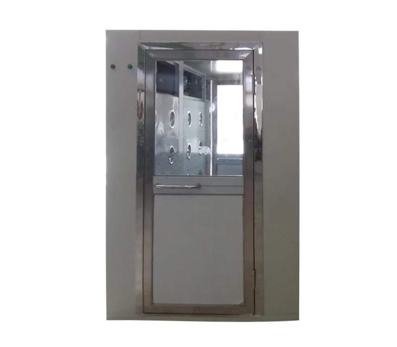 Dust-free workshop modular clean room stainless steel goods air shower equipment for clean with shoe cleaner washing machine