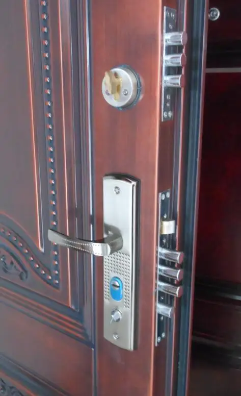 Zhejiang yongkang factory Professional security armored door Security Steel Door with Frame