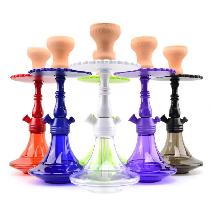 Acrylic Glass Base Nargileh Set Hookah Kits for Swiss Market