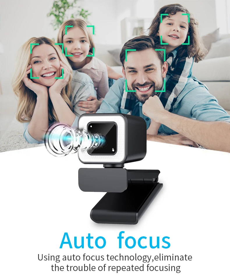 HD 1080p Webcam Conference Business Streaming Webcam Wide Angle Webcam