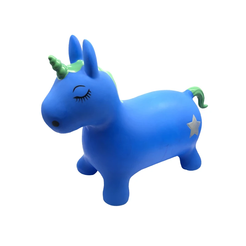 
Pvc Kids Toys Inflatable Bouncer Toy Hopping Ride On Unicorn For Kids 