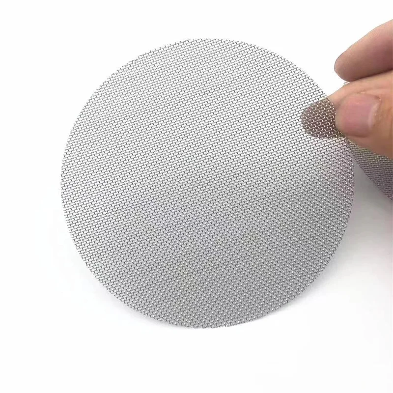 Professional factory produce stainless steel filter flat disc etched metal disc small holes