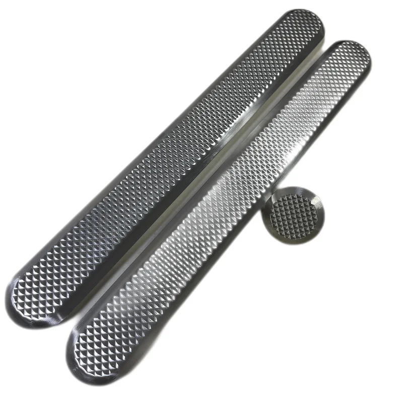 Узор с ананасом 304/316 тактильная тротуарная полоса для слепых тротуаров из нержавеющей стали тактильный индикатор