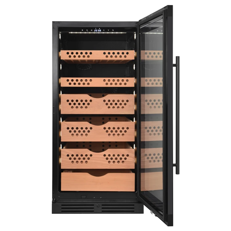 Spanish Cedar Cigar Cooler Humidor Cigar Case Humidor Cigar Humidifier Humidor for Market