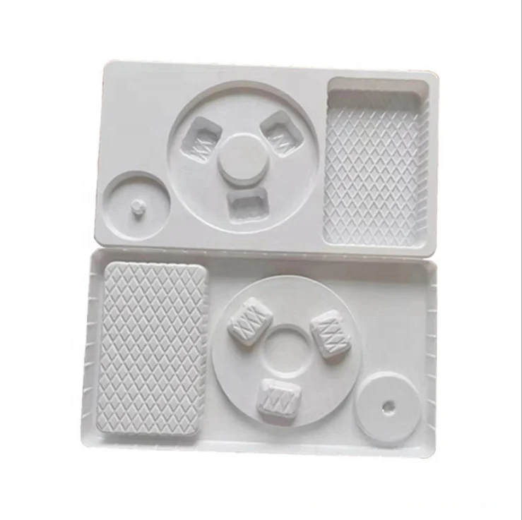 
PET PVC PP PS Material Black White Color Refrigerator Tray For Display 