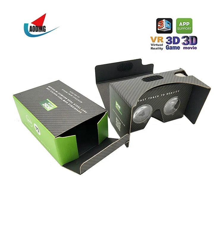2021Google Cardboard VR Headset VR 3D Video Glasses for Games Virtual Reality VR 3D Glasses