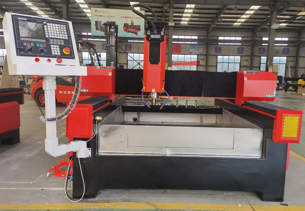 heavy duty 4 axis cnc router 1325 3d carving cnc stone processing machine engraving marble granite