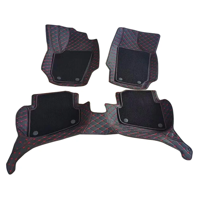 WING Factory Sale Full Set 5D 7D Anti Slip Waterproof Leather Custom Car Mat For Volkswagen/Toyota/Jeep/Gmc