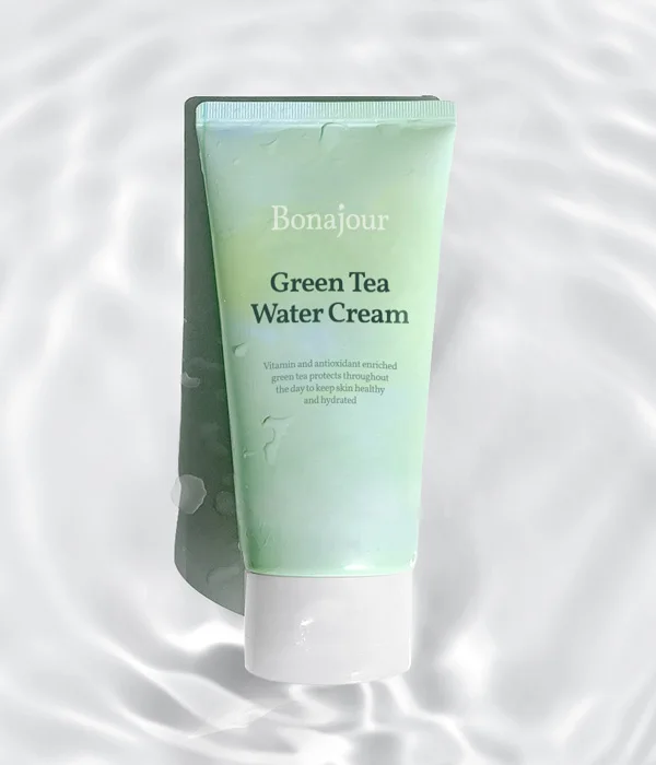 [CPNP/VEGAN] Green Tea Water Cream 100ml/3.38 Fl. oz - Moisturizing Facial Gel Cream for sensitive skin Daily hydrating
