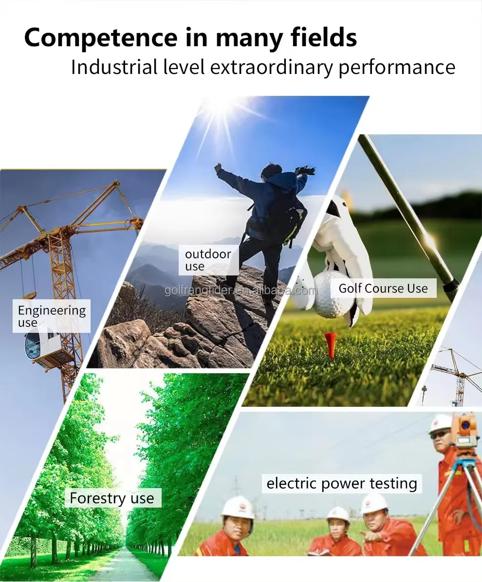 Laser Golf Rangefinder 1200Yards Laser Range Finders With Slope Compensation, Flag Lock, Magnet, Measure Range Distance