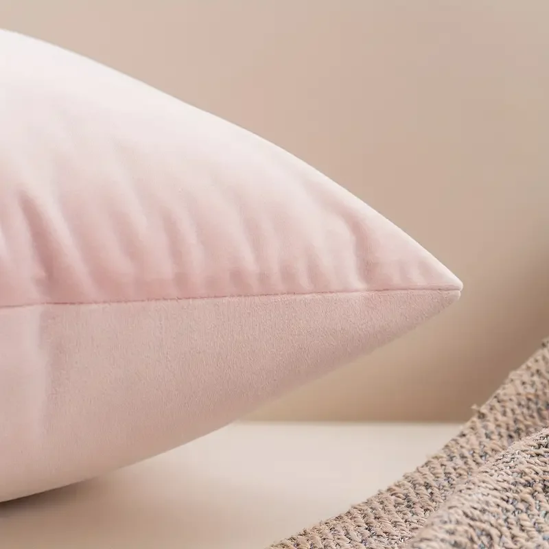 45*45 cm Blank Velvet Polyester Cushion Cover Love gift Throw Pillow Case Home Decor Wedding Decoration Pillowcase for Hotels