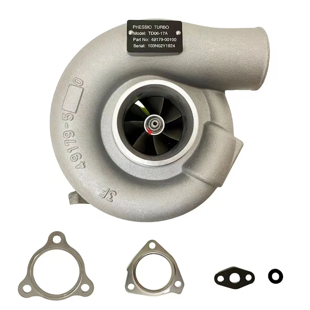TD06-17A Turbocharger 49179-00100 49179-00130 ME037700 For Mitsubishi Fuso For Sumitomo HC78RM LS78RM S6D1 with 6D14T 6D14-2PT