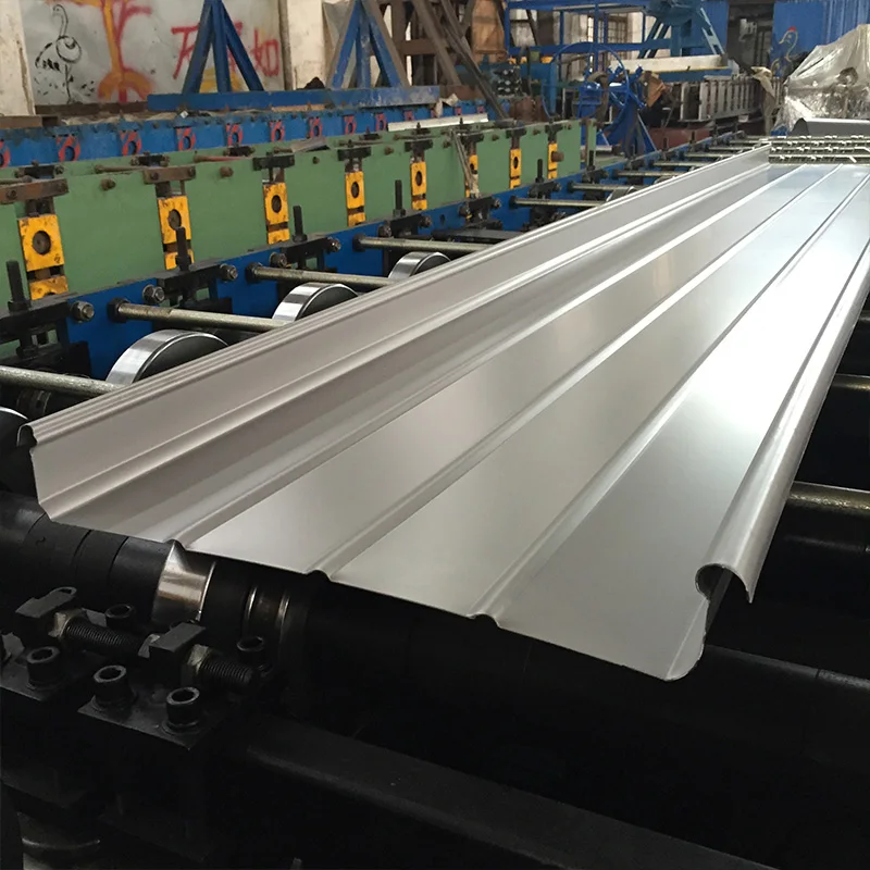 Snap Lock Forming Machine Portable Roll Roof Panel Roll Former Snap Lock Clips Standing Seam Machine