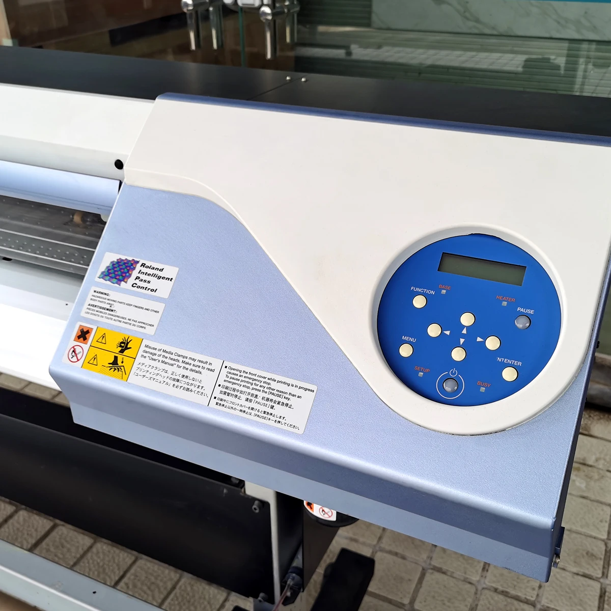 Used Roland printing and cutting printer vs540i large format eco solvent inkjet plotter have good condition