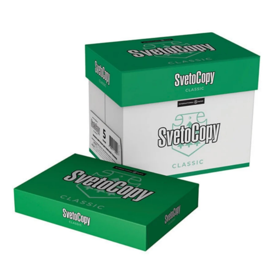 Оптовая продажа дешевая заводская цена A4 копировальная бумага 80gsm 70g a4 svetocopy от китайского завода