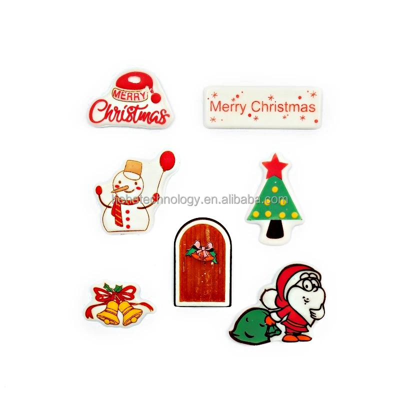 New Arrivals Edible Christmas Cake Toppers Icing Sugar Cake Sprinkles Navidad Icing Decoration for Christmas Decoration Supplies